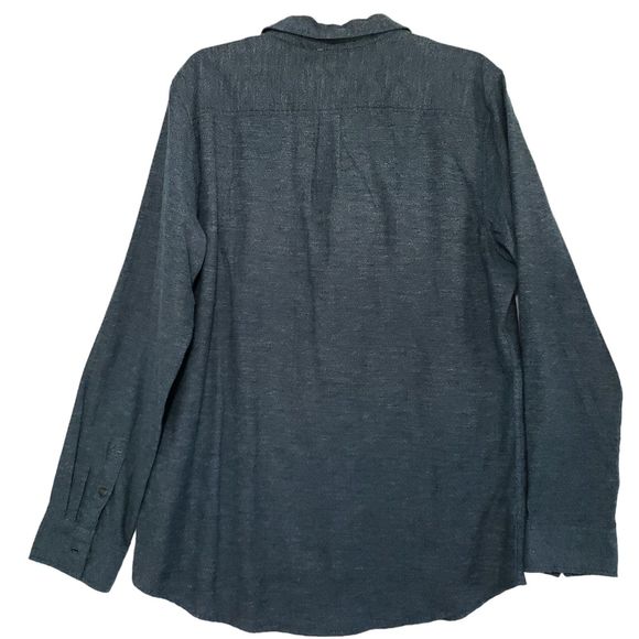 NWT Pacsun On the Byas Men's Large Button Down Long Sleeve Shirt - Picture 2 of 10